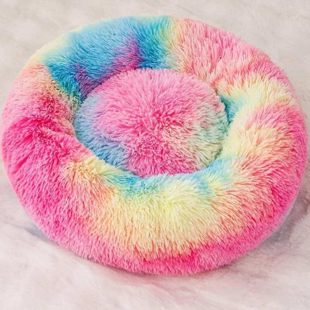 Small Cat Bed Nest Bed Dog Bed Round Bed Donut Rabbit Bed Pet Bed Small Kitten B